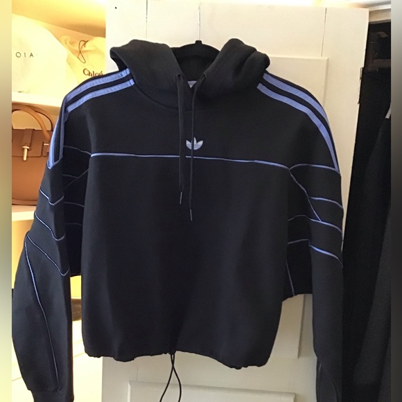 adidas Tops - NWT Adidas Cropped Hoodie